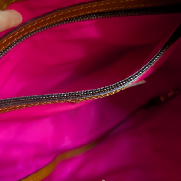 Vintage Dooney & Bourke Hobo Shoulder Bag - Picture 9 of 14